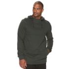 Big & Tall Fila Sport&reg; Athletic-fit Space-dye Fleece 2.0 Fleece Hoodie, Men's, Size: 3xb, Dark Green