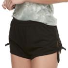 Juniors' Cloud Chaser Side Tie Shortie Shorts, Teens, Size: Large, Oxford