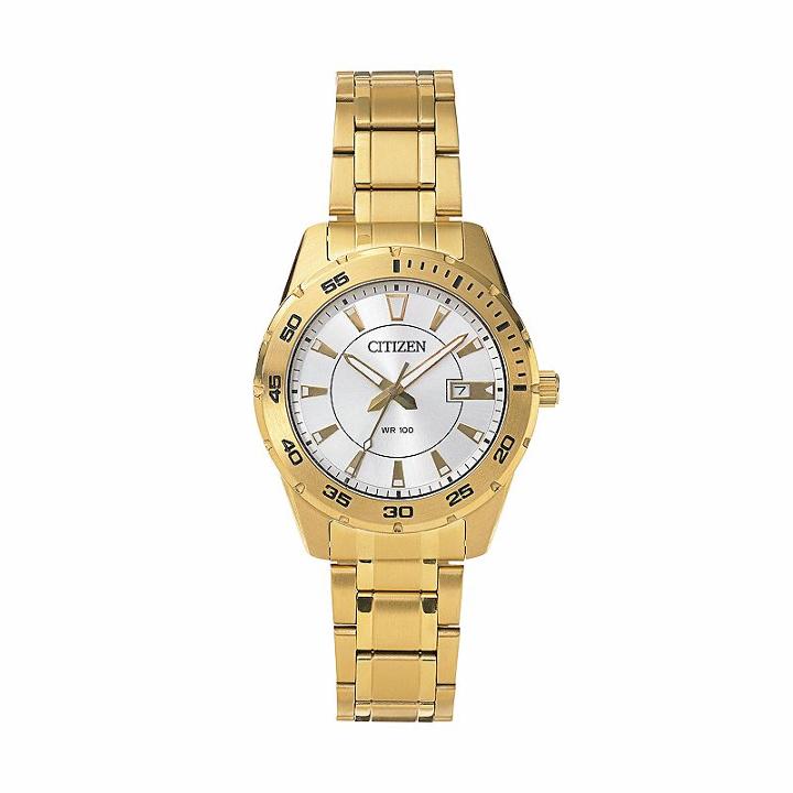 Citizen Men's Stainless Steel Watch - Bi1042-54a, Yellow