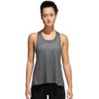 Women's Adidas Response Light Speed Running Tank, Size: Medium, Dark Grey