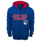 Boys 8-20 Reebok New York Rangers Stated Hoodie, Boy's, Size: L(14/16), Blue (navy)