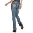 Women's Apt. 9&reg; Embellished Bootcut Jeans, Size: 16, Med Blue