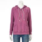Women's Sonoma Goods For Life&trade; French Terry Hoodie, Size: Xl, Med Purple