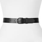 Sonoma Goods For Life&trade; Women's Leather Belt, Size: Large, Black