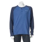 Men's Columbia Thomas Meadows Classic-fit Performance Henley, Size: Small, Light Blue