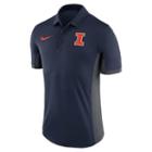 Men's Nike Illinois Fighting Illini Dri-fit Polo, Size: Small, Blue (navy)