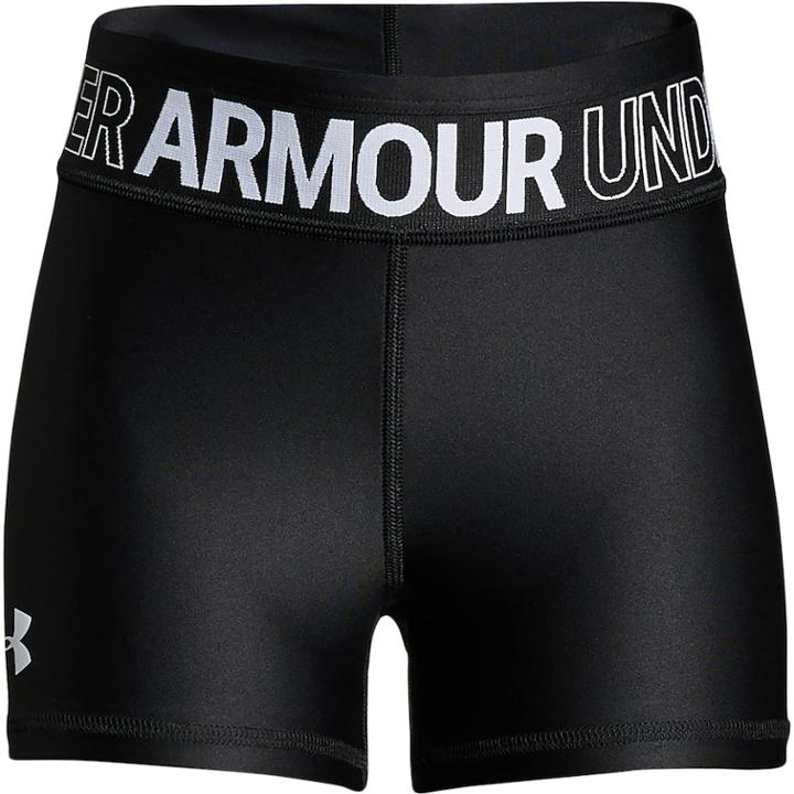 Girls 7-16 Under Armour Heatgear Shorty Shorts, Size: Small, Black