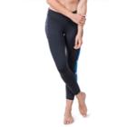 Women's Soybu Interval Reflective Workout Tights, Size: Small, Blue Other