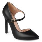 Journee Collection Athea Women's High Heels, Size: Medium (8.5), Black