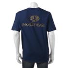 Men's Mossy Oak Camo Logo Tee, Size: Medium, Blue (navy)