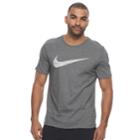 Men's Nike Dry Swoosh Tee, Size: Xxl, Grey