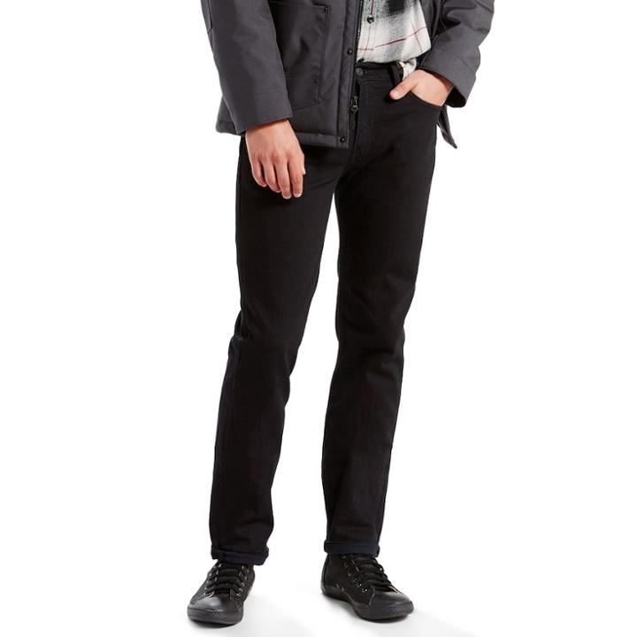 Men's Levi's&reg; 511&trade; Slim Fit Stretch Jeans, Size: 30x32, Black