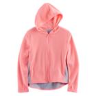 Girls 7-16 & Plus Size So&reg; Full Zip Microfleece Hoodie, Size: 20 1/2, Pink
