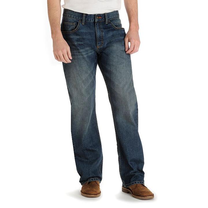 Men's Lee Modern Series Relaxed Bootcut Jeans, Size: 36x32, Med Blue