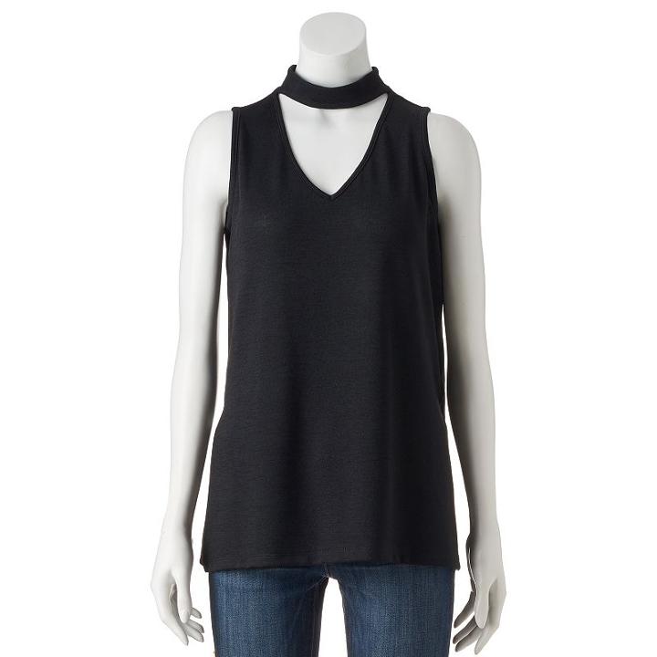 Juniors' Cloudchaser Choker Tank, Teens, Size: Small, Oxford