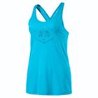 Women's Puma Essential Sweat Now Shine Later Graphic Tank, Size: Medium, Blue