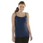 Juniors' Plus Size So&reg; Satin-trim Tank Top, Girl's, Size: 3xl, Blue