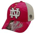 Adult Top Of The World Notre Dame Fighting Irish Doe Camo Adjustable Cap, Med Pink