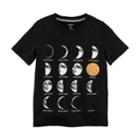 Boys 4-8 Carter's Pizza Moon Graphic Tee, Size: 8, Black