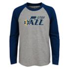 Boys 4-18 Utah Jazz Fadaway Tee, Size: 16-18, Grey