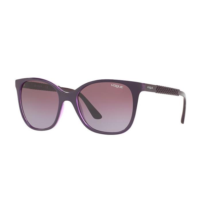 Vogue Vo5032s 54mm Square Gradient Sunglasses, Women's, Lt Yellow