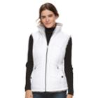 Women's Kc Collections Triangle Quilted Jacket, Size: Medium, White