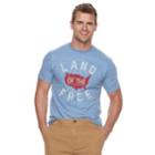 Men's Sonoma Goods For Life&trade; Americana Graphic Tee, Size: Large, Med Blue