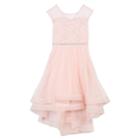 Girls 7-16 Speechless Floral Lace Bodice Dress, Size: 16, Light Pink