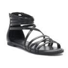 So&reg; Grayling Women's Gladiator Sandals, Size: 9 Wide, Black