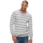 Big & Tall Sonoma Goods For Life&trade; Classic-fit Coolmax V-neck Sweater, Men's, Size: 3xb, Med Grey