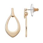 Dana Buchman Hoop Drop Earrings, Women's, Gold