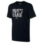 Men's Nike That's Game Tee, Size: Large, Grey (charcoal)