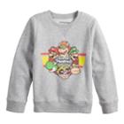 Boys 4-12 Jumping Beans&reg; Retro Super Mario Bros. Softest Fleece Sweatshirt, Size: 5, Med Grey