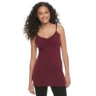 Juniors' So&reg; Solid Tunic Camisole, Girl's, Size: Xl, Dark Pink