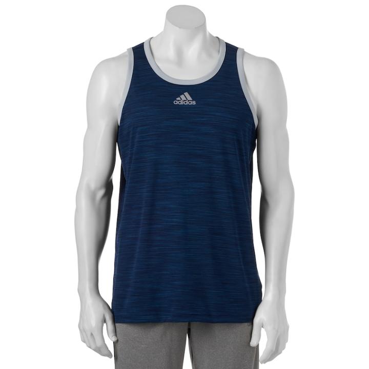 Men's Adidas Performance Tank Top, Size: Small, Blue (navy)