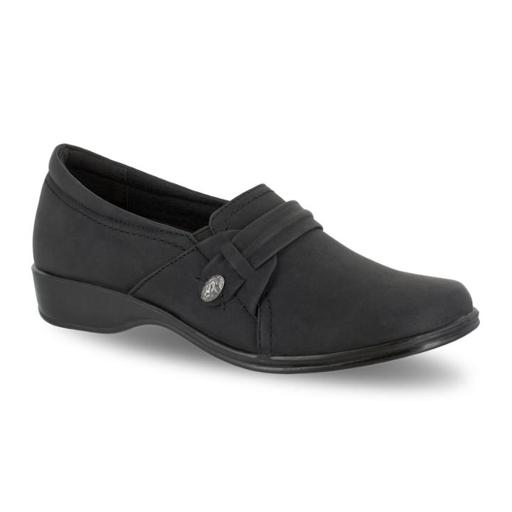 Easy Street Fargo Women's Slip On Shoes, Size: 8 Wide, Black