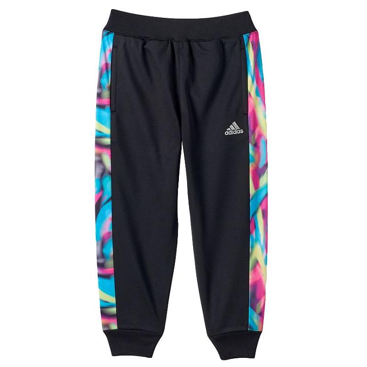 Girls 4-6x Adidas Endurance Jogger Pants, Size: 4, Black