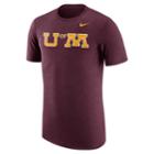 Men's Nike Minnesota Golden Gophers Vault Tee, Size: Small, Red (maroon)