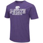 Men's Campus Heritage Kansas State Wildcats Team Color Tee, Size: Xl, Purple