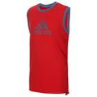 Boys 8-20 Adidas Electric Creator Basketball Tee, Size: Large, Brt Red