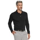 Men's Croft & Barrow&reg; Classic-fit Easy-care Interlock Polo, Size: Xl, Black