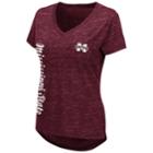 Women's Mississippi State Bulldogs Wordmark Tee, Size: Xxl, Med Red
