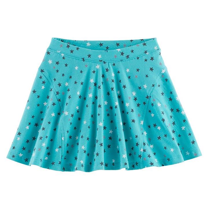 Girls 4-10 Jumping Beans&reg; Pattern Skort, Size: 7, Turquoise/blue (turq/aqua)