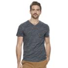 Men's Marc Anthony Slim-fit Linen-blend Tee, Size: Large, Blue