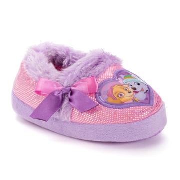 Paw Patrol Everest & Skye Toddler Girls' Slippers, Girl's, Size: M(7/8), Med Pink