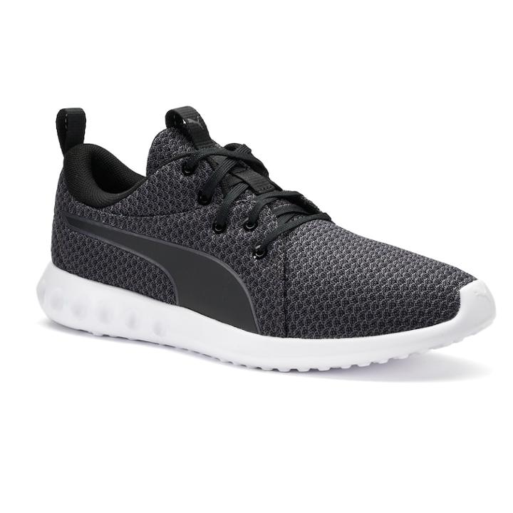 Puma Carson 2 Metallic Women's Running Sneakers, Size: 6.5, Black