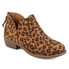 Journee Collection Livvy Women's Ankle Boots, Size: 8.5, Brown Oth