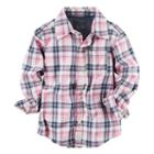 Boys 4-8 Carter's Plaid Button-down Pocket Shirt, Boy's, Size: 6, Ovrfl Oth