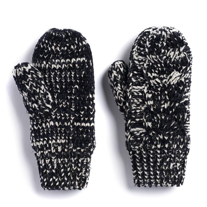 Women's Sonoma Goods For Life&trade; Cable-knit Chenille-lined Mittens, Oxford