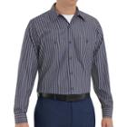 Big & Tall Red Kap Striped Work Shirt, Men's, Size: 3xb, Multicolor